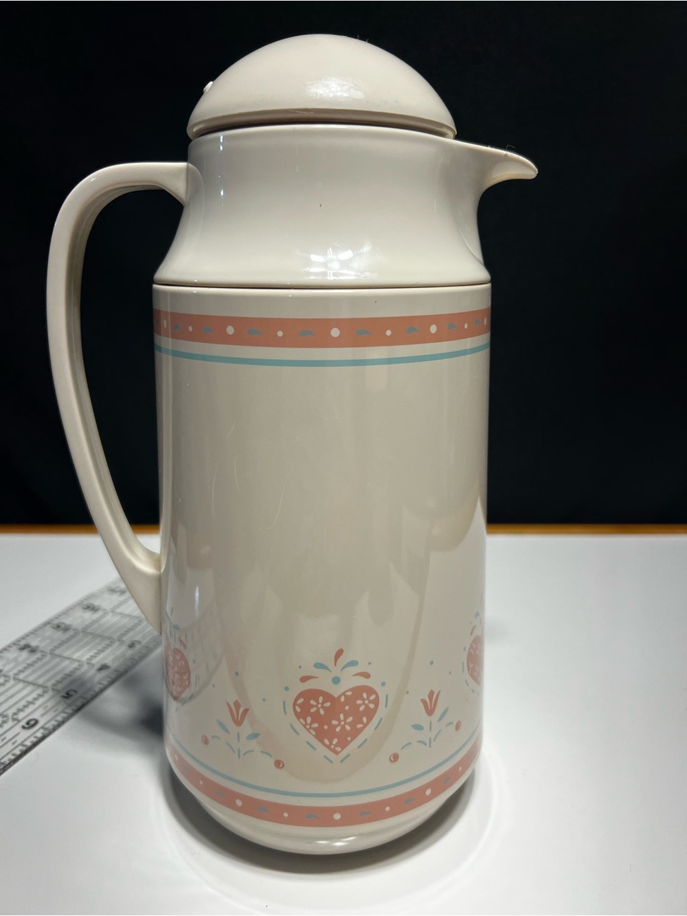 Vintage Corning Thermique "Forever Yours" 1-Quart Carafe